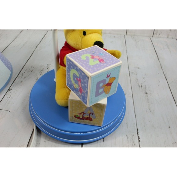 Vintage Disney Winnie The Pooh Hunny Nursery Baby Infant Lamp - Picture 3 of 9